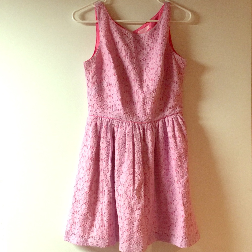 Lilly Pulitzer floral lace dress